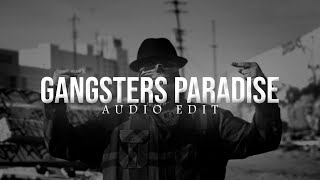 Gangstas Paradise   Audio Edit  Reverb  lofi gangstaparadise [upl. by Lat410]