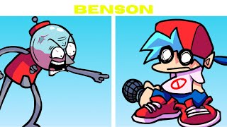 Friday Night Funkin VS Benson FNF MOD [upl. by Nnauol724]