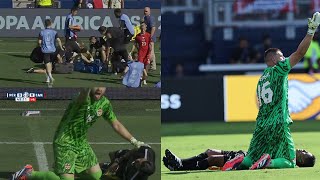 Referee Humberto Panjoj from Peru vs Canada fell to the floor😲😢 [upl. by O'Driscoll643]