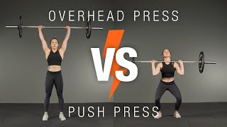 Overhead Press vs Push Press [upl. by Germayne902]