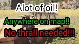 How to get oil anywhere on the map with no thrall needed in Conan Exiles Age of War 2024 [upl. by Eilyab]