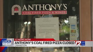 RI’s only Anthony’s Coal Fired Pizza closes [upl. by Kuebbing]