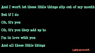 Little Things  Madilyn Bailey Lyric Video [upl. by Dleifxam]