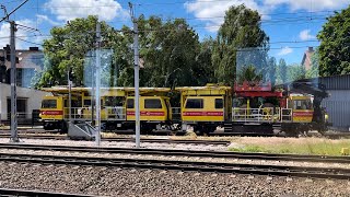 Pociąg sieciowy PKP Energetyka PS00MB nr 42 w Gdańsku 🛤️ [upl. by Durward]