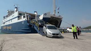 Loading Boats in Igoumenitsa GREECE summer 2020 [upl. by Ferde]