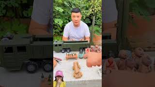 BOHONG ❗️MAINAN ROKET ADWK GAK BISA TERBANG ‼️shortvideo dubbing funny toys cartoon [upl. by Akemehc]