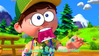 Lets Go Camping Song Summer Family Fun CoComelon Scared Face Effects [upl. by Kirsch260]