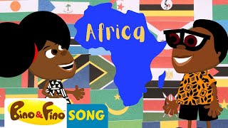 Sing and learn all the African countries  Bino and Fino Kids Songs  Dance [upl. by Bornstein]