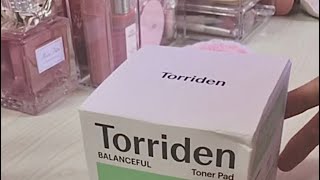 Torriden Balanceful Toner Pad w centella asiatica extract  🌱⋆ೃ࿔･ [upl. by Jenine]