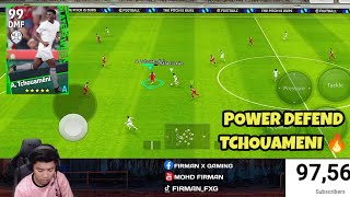 POWER TCHOUAMENI NI PANDAI MARKING OPPOONENT EFOOTBALL 2024 MOBILE [upl. by Lefty549]