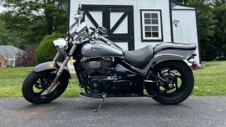 2008 Suzuki Boulevard M50  Aftermarket Straightpiped Exhaust and GMAN EFI Tuner  Condensed [upl. by Ettelegna212]