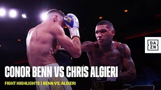 FIGHT HIGHLIGHTS  Conor Benn vs Chris Algieri [upl. by Deroo694]