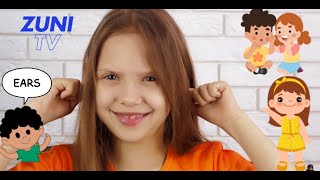 Body Parts Song for Kids  Learn amp Sing Along with Zuni TV [upl. by Hudnut399]