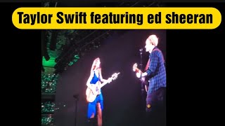 London Konzert Taylor Swift featuring ed sheeran thinking out loud  TaylorSwift edsheeran [upl. by Lucchesi]