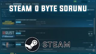 STEAM 0 BYTESS İNDİRMEME SORUNU KESİN ÇÖZÜM  2023 [upl. by Nicks20]