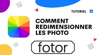 Comment redimensionner les photo dans fotor [upl. by Blood60]