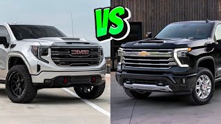 2025 GMC Sierra 1500 vs 2025 Chevy Silverado 1500 [upl. by Yaf]