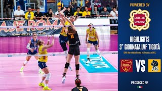 HIGHLIGHTS  SMI Aeroitalia Roma vs Prosecco DOC 13  POWERED BY DOLCERIE VENEZIANE [upl. by Enyledam]