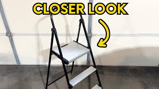 Review COSCO Folding Step Stool with Rubber Hand Grip [upl. by Leno]