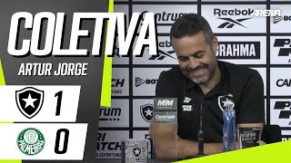 COLETIVA ARTUR JORGE  AO VIVO  Botafogo x Palmeiras  Brasileirão 2024 [upl. by Isola]