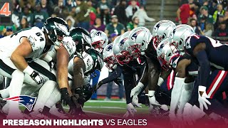 New England Patriots Top Plays vs Philadelphia Eagles  2024 Preseason Week 2 [upl. by Atinram]