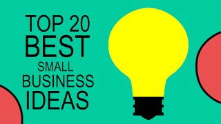 Top 20 Best Small Business Ideas for Beginners in 2024 [upl. by Atelra]