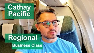 Cathay Pacific A330 flight review  Business Class [upl. by Anotyad]