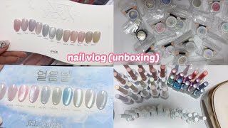 💖 셀프 네일아트 언박싱18 가성비 네일재료 하울 Sub eng asmr self nail art unboxing [upl. by Cynth]