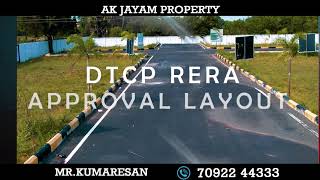 Chennai OMR On Road Villa Plots for Sale  Investment Plots Low Price [upl. by Ahsilek]