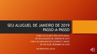 Seu aluguel 2019  Janeiro [upl. by Lyrehc]