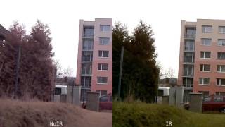 Raspberry Camera IR vs NoIR 1 [upl. by Otes]