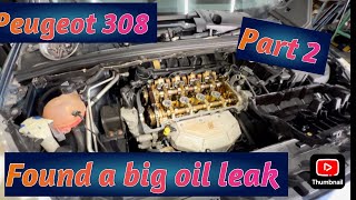 Peugeot 308 Cat S Copart UK Salvage Rebuild Part 2 [upl. by Ainer]