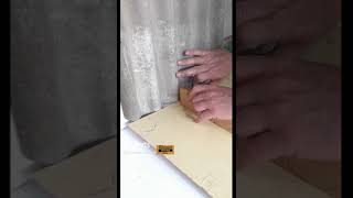 dicas de marcenaria encaixe para telha ondulada diy shorts woodworking diy [upl. by Delahk]