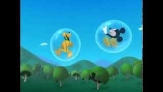 Mickey Mouse Floating Bubble Song [upl. by Oam418]