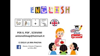 INGLESE ASCOLTA LEGGI E RIPETI [upl. by Schaffer]