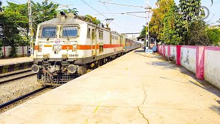 Lalbagh Express showcases remarkable speed as it passes through Hoodi [upl. by Grindle344]