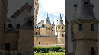 spain travel españa segovia summer fyp shorts castle travelspain oldtown [upl. by Baerman68]