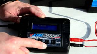 How to charge your lead acid battery with the TeamAHK VOLT multi chemistry charger [upl. by Eirrac932]