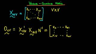 Variancecovariance matrix using matrix notation of factor analysis [upl. by Ruffina]