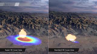 Elbit Systems  155mm M454 Super High Explosive Artillery Projectile [upl. by Scurlock]