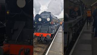 34028 eddystone rolling into levisham NYMR gala 2024 trainspotteruk steamengine train steamtrain [upl. by Kristie]