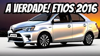 🚘 Descubra os pontos positivos e negativos do Toyota Etios sedan 15 SD X 2016 [upl. by Onaled]