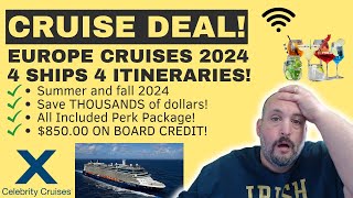 Unbeatable Cruise Deals in Europe for 2024  Explore the Best Destinations [upl. by Marteena]