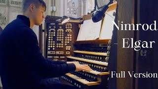 Elgar  Nimrod Full Organ Version [upl. by Auqenahs]