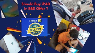 Should buy iPad ₹19999 Flipkart Big Billion Days 🤑 Watch Video for Review ipad bigbillionday [upl. by Prendergast]