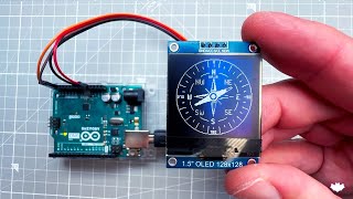 New Possibilities Arduino UNO  128x128 OLED Display in WOKWI SH1107 [upl. by Ogu]