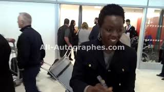 Danai Gurira signing autographs in Paris [upl. by Frierson]