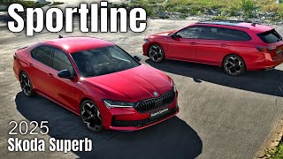 New 2025 Skoda Superb Sportline Revealed [upl. by Backer505]