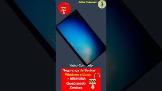 Veja como é fácil alterar as senhas do Windows e Linux Como quebrar as Senhas PC [upl. by Sellihca]
