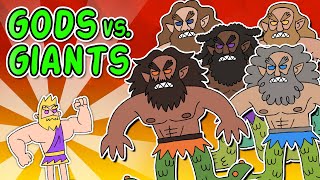 Greek Gods vs Giants  Greek Mythology Explained [upl. by Assecnirp]